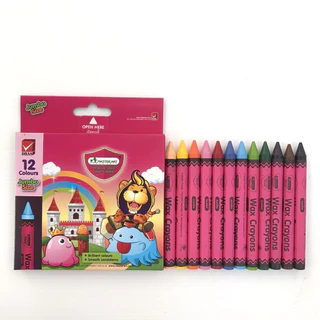 (USP)💯แท้พร้อมส่ง💯(ขายยกโหล12ชุด) Master Art สีเทียน 12สี สีเทียนไร้สาร Crayon มาสเตอร์อาร์ต บรรจุ 1แพ็ค /12กล่อง