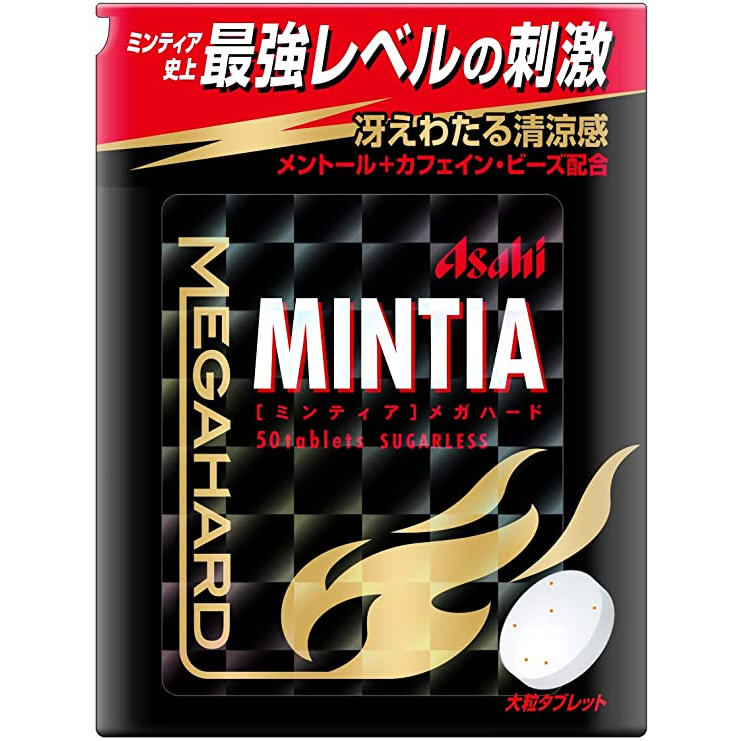 Asahi Mintia Mega Hard 50 ชิ้น X 4 ถุง ส่งตรงจากญี่ปุ่น
