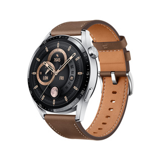 สมาร์ทวอทช์ Huawei WATCH GT3 46mm Classic Edition Stainless Steel AMOLED ขนาด 1.43 นิ้ว แบต 14 วัน