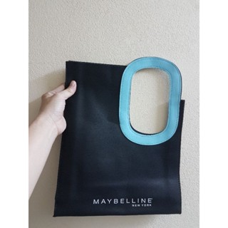 กระเป๋า กระเป๋าถือ MAYBELLINE สีดำ ขนาด 10×12 นื้ว