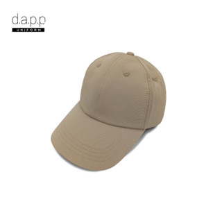 dapp Uniform หมวกเบสบอล ผ้าฝ้ายผสม Beige Baseball Cap สีเบส(AHCE1001)