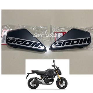 ฝาครอบข้างสีดำ Honda GROM 2021ซ้าย ขวา ขายเเยก แท้ศูนย์