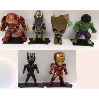 โมเดลมาร์เวล ยอดมนุษย์ avengers เซ็ต 6 ตัว