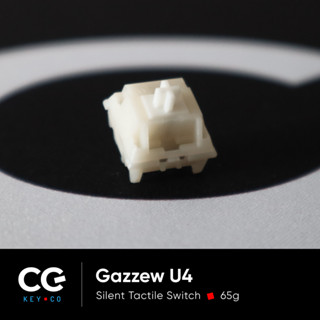 ราคาGazzew boba U4 Silent Tactile Switch สวิตช์ หนึ่งจังหวะ เงียบ สวิตช์คีย์บอร์ด คีย์บอร์ด