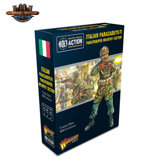 [พร้อมส่ง]warlord game-Italian Paracadutisti Paratrooper Infantry Section