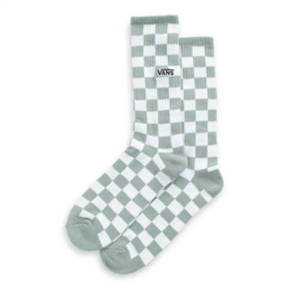 [ของแท้ ส่งฟรี จากไทย] VANS CHECKERBOARD CREW II (6.5-9, 1PK) - GREEN MILIEU