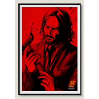 โปสเตอร์หนัง ติดผนัง John Wick ภาค 4