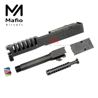 Mafioso Airsoft Firing Squad Rib Cage CNC Steel Slide Set (RMR) for UMAREX / VFC G45 สำหรับบีบี กันอัดแก๊สเท่านั้น