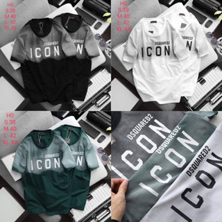 เสื้อยืด DSQUARED2 | ICON 🏷️ เสื้อยืดคอกลม | เสื้อยืดแบรนด์เนม