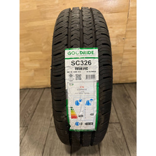 ยางรถยนต์ GOODRIDE SC326 ขอบ 14 ขนาด 195 R14C ปี23 ราคาเส้นละ 1,650 บาท