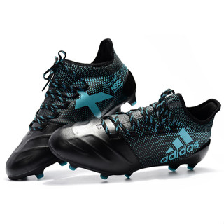 Adidas_X 17.1 Leather รองเท้าฟุตบอล รองเท้าผู้ชาย Soccer Shoes สตั๊ดเด็กรองเท้าฟุตบอล รองเท้าวิ่ง