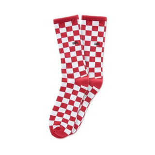 [ของแท้ ส่งฟรี จากไทย] VANS CHECKERBOARD CREW II (6.5-9, 1PK) - RED-WHITE CHECKERBOARD