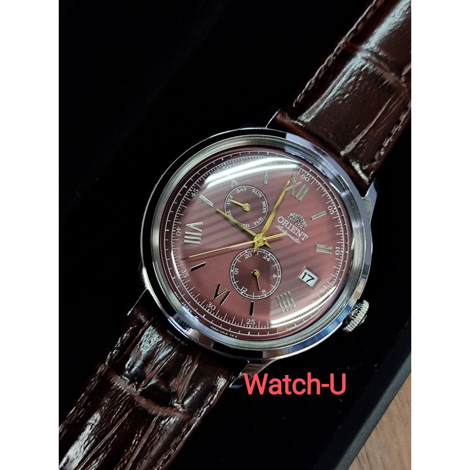 นาฬิกาข้อมือผู้ชาย Orient BAMBINO Automatic vintage Watch รุ่น RA-AK0705R