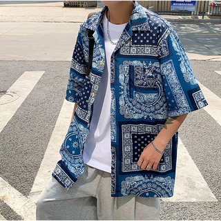 เสื้อเชิ้ตลายปาเต๊ะสุดชิค เหมาะกับทุกวัย เสื้อคู่รัก เสื้อครอบครัว ของต้องมี