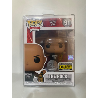 Funko Pop The Rock 25th Anniversary WWE Exclusive 91