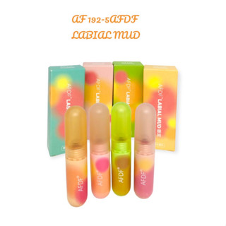 ลิปสติก AF192-5 AFDF LABIAL MUD เนื้อเบาเกลี่ยง่าย มี 4 เฉดสี เนื้อกำมะหยี่แบบนิ่ม กันน้ำ สไตล์เรียบง่าย ติดทนนาน