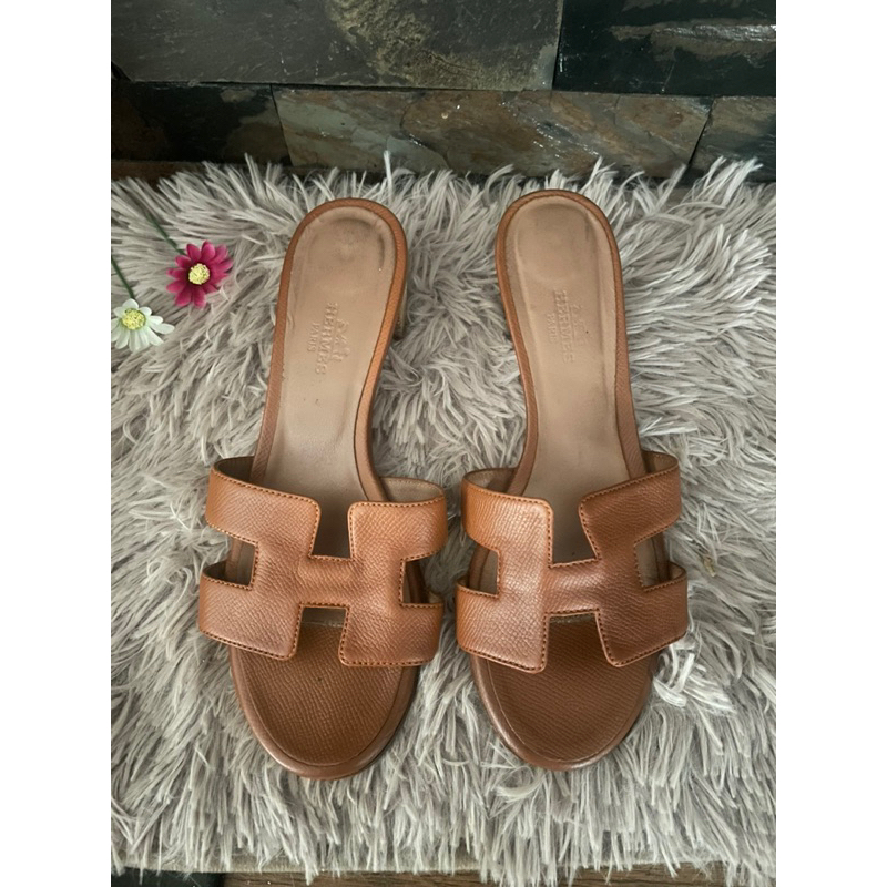 👉 รองเท้า Hermes Oasis sandal มือสอง👍