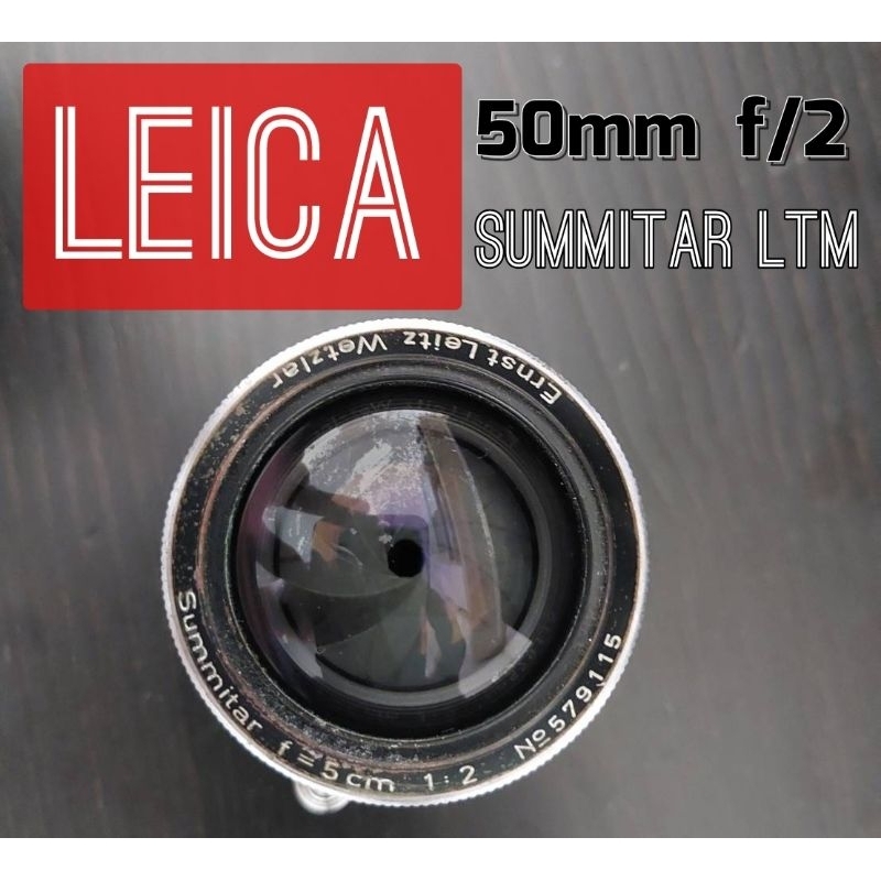 LEICA 50mm f/2SUMMITAR LTM สภาพใช้งาน มือสอง