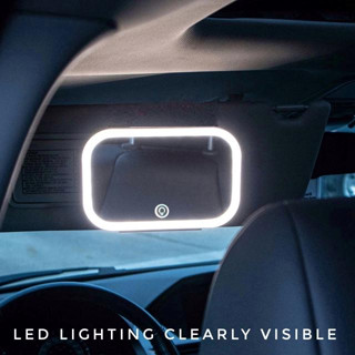 Led light Mirror กระจกไฟเอลอีดีติดในรถ