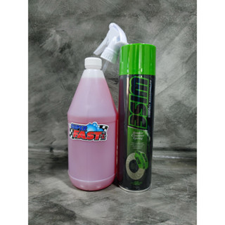 ((จับคู่)) สเปร์ยทำความสะอาด WISE 600ML และ น้ำยาขจัดคราบ SUPER FAST 1L