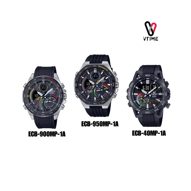 EDIFICE นาฬิกาข้อมือ รุ่น ECB-950MP-1A ECB-900MP-1A ECB-40MP-1A ระบบTouch solar