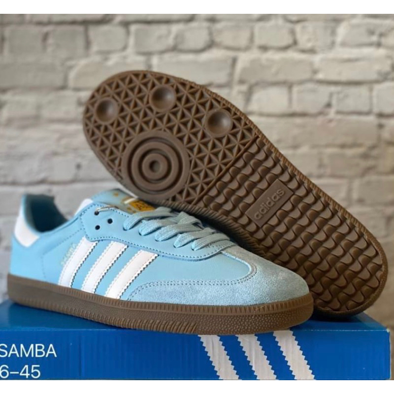 Adidas SAMBA (size36-45) Blue White