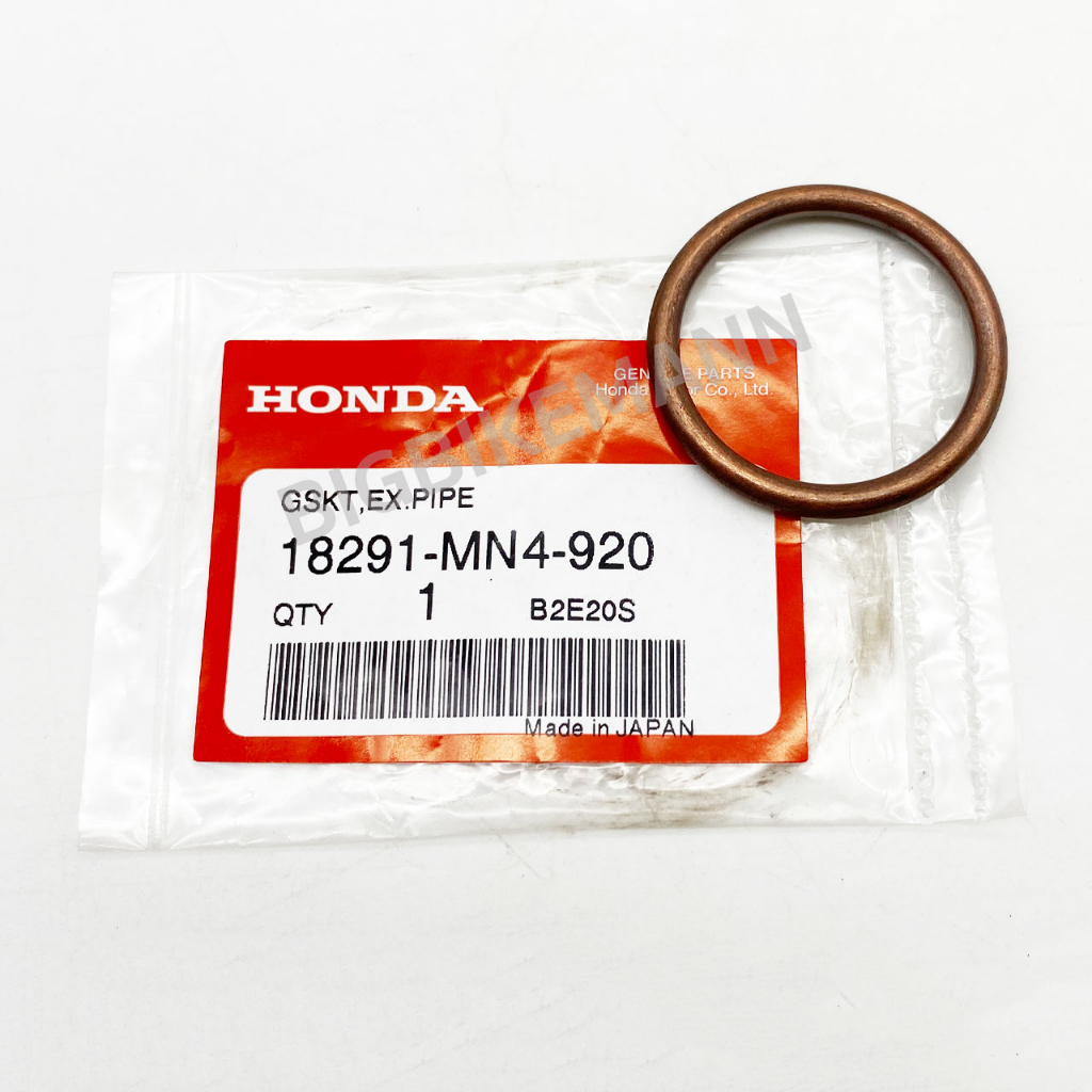 ปะเก็นปากท่อไอเสีย แท้เบิกศูนย์ 18291-MN4-920