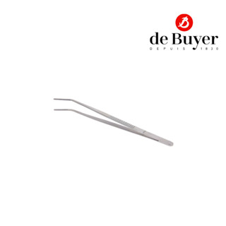 de Buyer 4239 S/S Tweezer with Curved End S/S Tweezer with Curved End / ปากคีบฟู๊ดเกรด