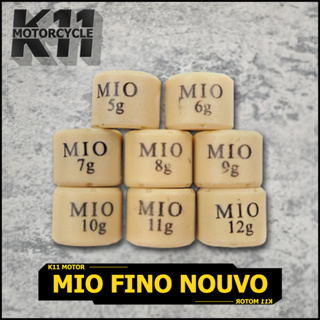 เม็ดตุ้มถ่วง​ เม็ดตุ้ม สำหรับมอเตอร์ไซค์ MIO/FINO/NUOVO MX/MIO115-I/FINO115-I/TTX 5-12g (ราคาต่อเม็ด)