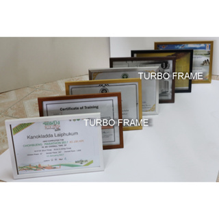 กรอบรูปโมเดิลขนาด A4 (ขอบ 0.5 นิ้ว) กรอบTurbo Frame พร้อมกระ…