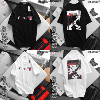 เสื้อยืด Off White 🔖 เสื้อยืดคอกลม | เสื้อยืดแบรนด์เนม