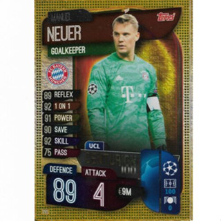 Manuel Neuer (FC Bayern München) 310.  UCL Centurion - Match Attax 2019/20 Champions League