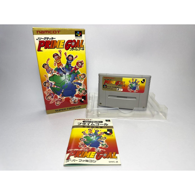 ตลับแท้ Super Famicom(japan)  J.League Soccer Prime Goal