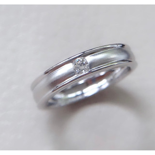 แหวนชาย Mens diamond ring 0.10 carats(RWG0055)