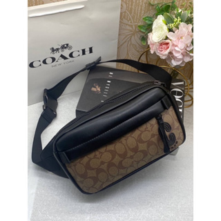 89918 Coach  EDGE BELT BAG IN COLORBLOCK