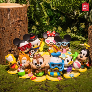 กล่องสุ่ม Miniso Disney Mickey and Friends Beach Collection Blind Box