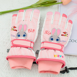 WINGHOUSE ถุงมือเล่นหิมะกันหนาวเด็ก (DS0186) Zootopia Judy Ski Gloves