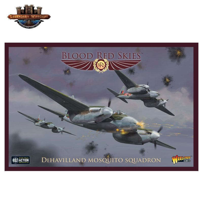 [พร้อมส่ง]warlord game-De Havilland Mosquito Squadron