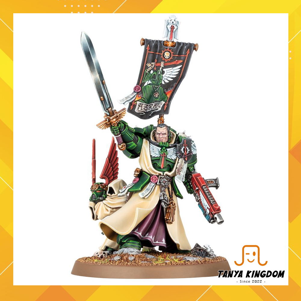 Warhammer 40k - Supreme Grand Master Azrael (1x) Dark Angels Space Marines - Fixed-part, out of box 