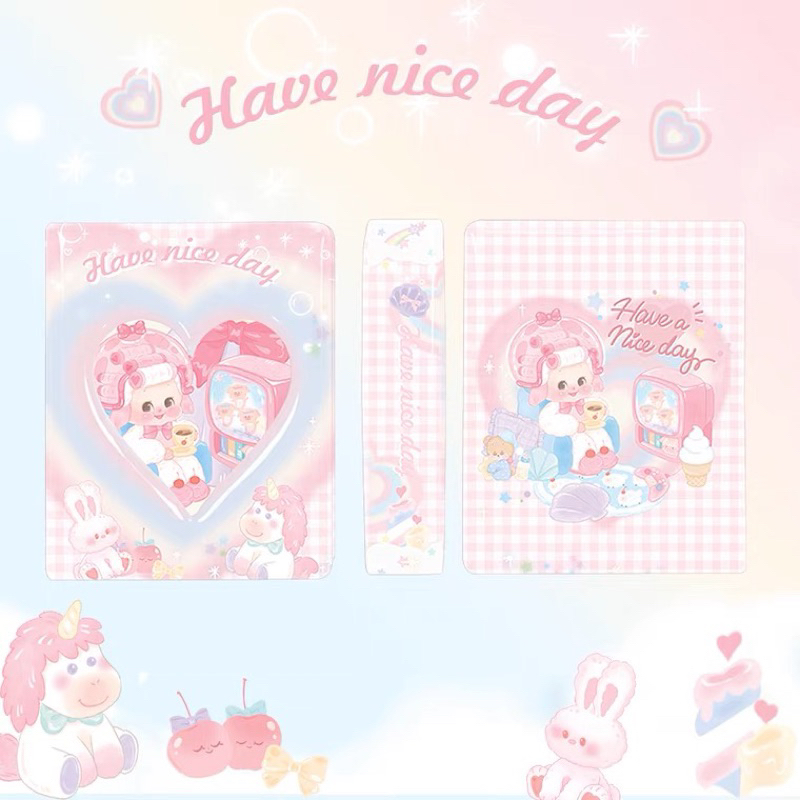 [ พร้อมส่ง💕] Mikko Collect Book Have Nice Day แฟ้มสะสมการ์ด อัลบั้มสะสมการ์ด การ์ดไอดอล ศิลปิน คอลเลคบุ๊ค