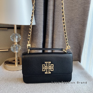 👑ผ่อน0%~แท้100%👑88334 Tory Burch Britten Mini Top Handle 73509