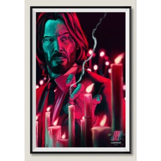 โปสเตอร์หนัง ติดผนัง John Wick ภาค 4