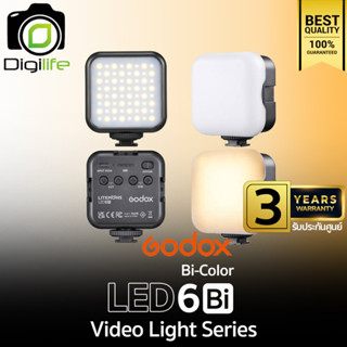 Godox LED 6Bi Litemons 6W 3200K-6500K 1800mAh - รับประกันศูนย์ Godox Thailand 3ปี ( LED6Bi )