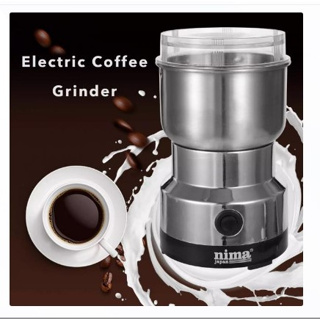 Nima coffee bean grinder เครื่องบดละเอียด เครื่องปั่นละเอียด สามารถบด บดเมล็ดกาแฟ ปั่นได้อย่างละเอียด