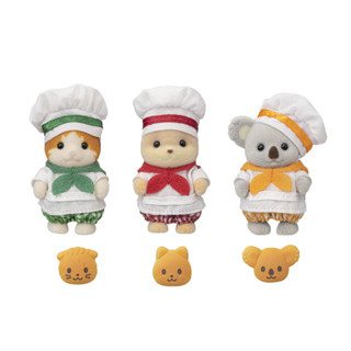 [Direct from Japan] EPOCH Sylvanian Families Store Limited Baby Trio (Baker) Japan NEW