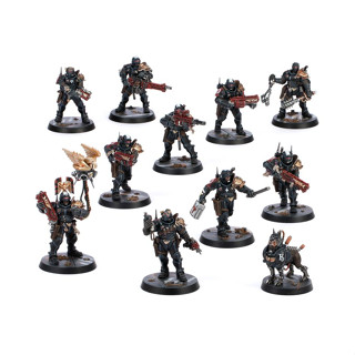 Warhammer 40k : Kill Team : Exaction Squad ( 2 parts out of Spure. with no damage )