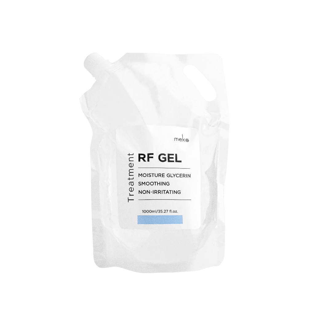 เจลอาร์เอฟ (RF Gel) - กลีเซอรีน เจล ใช้ที่เมโกะ คลินิก (Meko Clinic) ถุงเติม Refill 1,000 ml.เจลสำหรับเครื่อง RF, G5