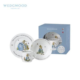 WEDGWOOD Wedgwood Peter Rabbit Bowl Mug Three-piece Set of Home Bone Porcelain Tableware Gift Box Set