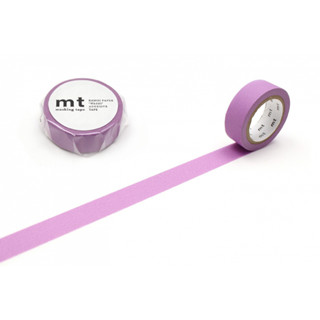 mt masking tape matte purple (MT01P516) / เทปตกแต่งวาชิ สี matte purple แบรนด์ mt masking tape ประเทศญี่ปุ่น