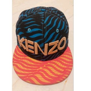 (แฟชั่น) หมวก Cap Kenzo x New Era น้ำเงิน-ส้ม สภาพดี